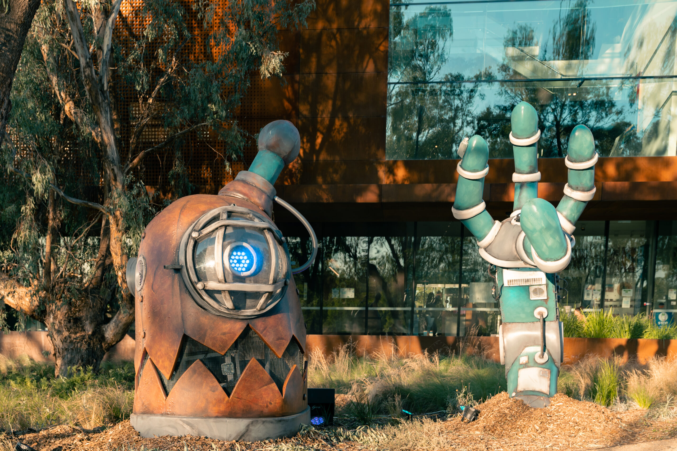 Robot Garden at Illuminate Festival Adelaide